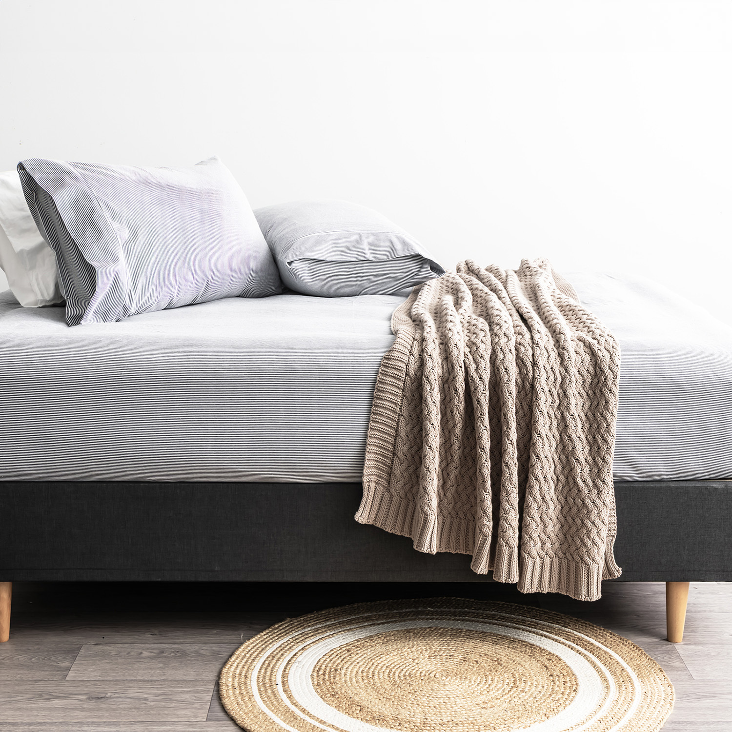 Bellamy Egyptian Cotton Flannelette Fitted Sheet & Pillowcases