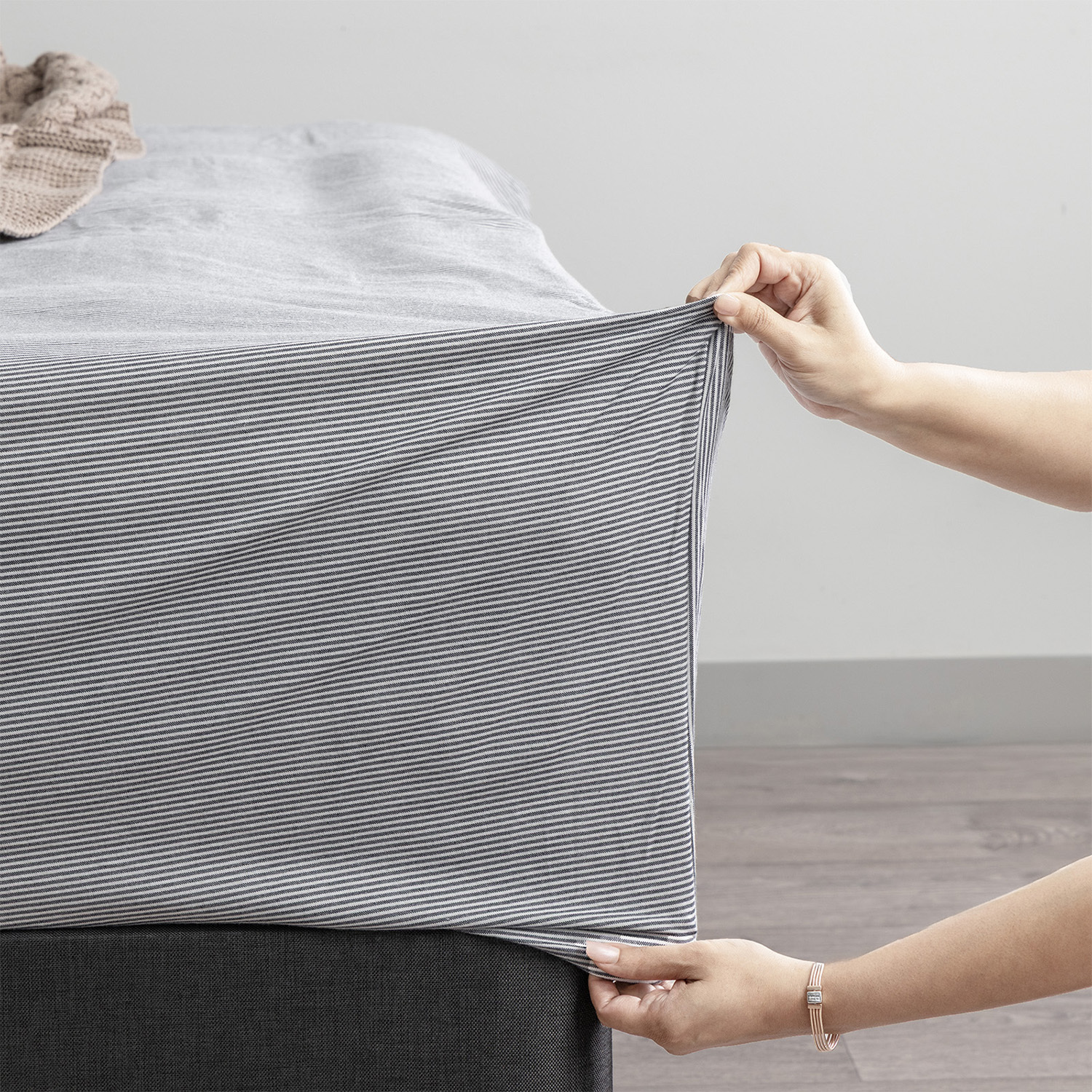 Bellamy Egyptian Cotton Flannelette Fitted Sheet & Pillowcases