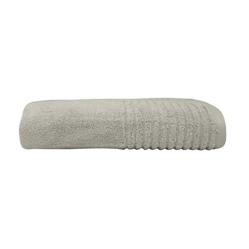 BasPhillips Oatmeal Hayman Zero Twist Cotton Bathroom Towels Temple