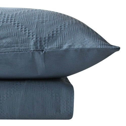 BasPhillips Coast Sienna Cotton Quilt Cover Set Temple & ster