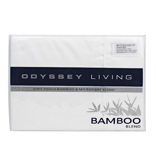 Mint Sunfrost Bamboo Blend Double Sheet Set