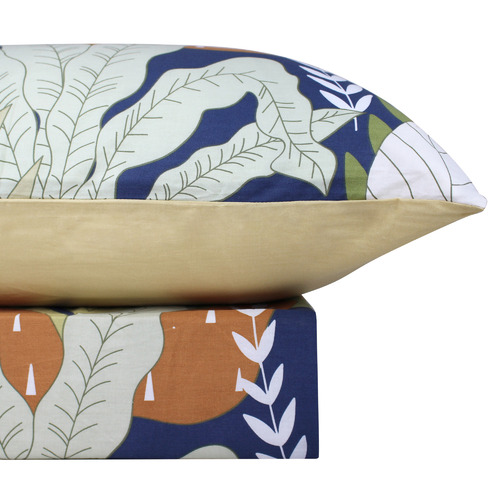 Manly Cotton Queen Quilt Cover Set Temple & ster