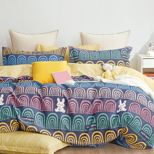 Harriet Cotton Single Quilt Cover Set Temple & ster