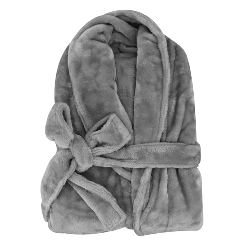 OdysseyLiving Solid Microfibre Bathrobe Temple & ster
