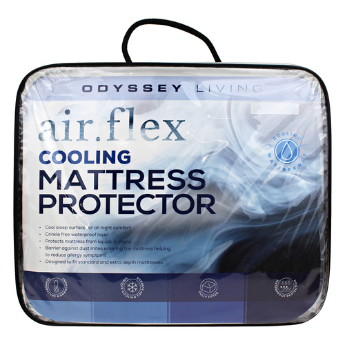 OdysseyLiving Air Flex Mattress Protector Temple & ster