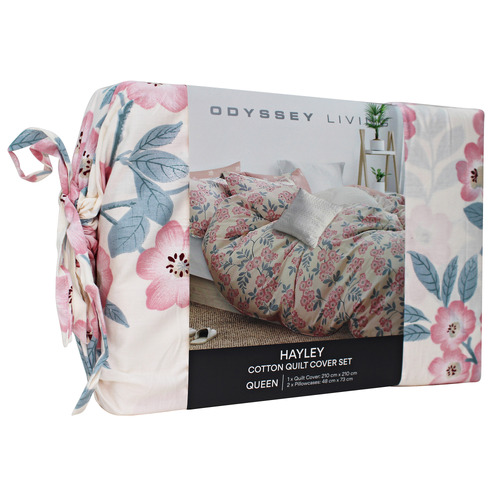 Hayley Cotton Quilt Cover Set Temple & ster