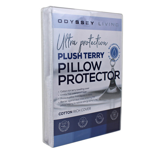 Morley Plush Terry Standard Pillow Protector