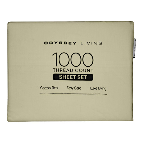 1000TC Cotton-Blend Sheet Set