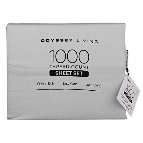1000TC Cotton-Blend Sheet Set