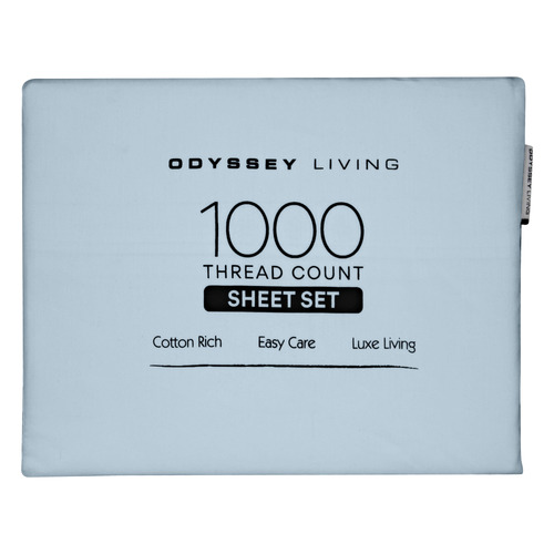 1000TC Cotton-Blend Sheet Set