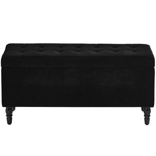 Velvet Luxe Bed Bench Ottoman