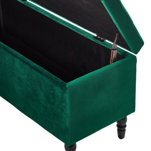 Velvet Luxe Bed Bench Ottoman