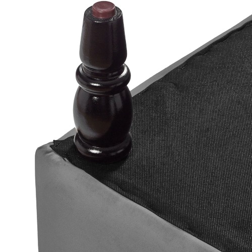 Velvet Luxe Bed Bench Ottoman