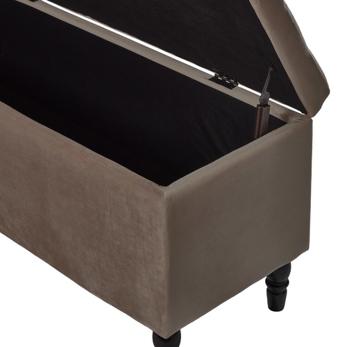 Velvet Luxe Bed Bench Ottoman