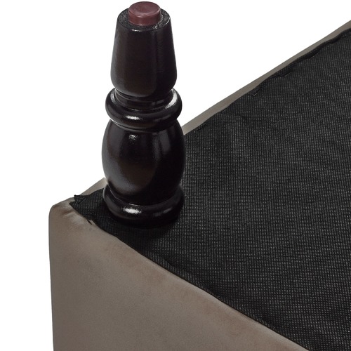 Velvet Luxe Bed Bench Ottoman