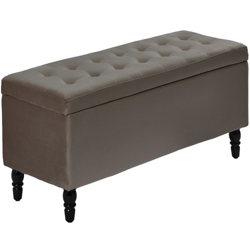 Velvet Luxe Bed Bench Ottoman