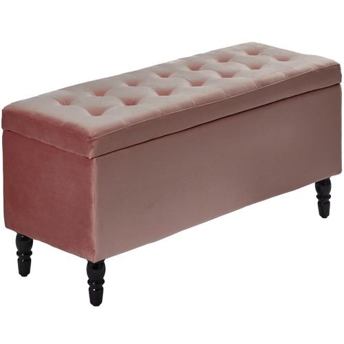 Velvet Luxe Bed Bench Ottoman