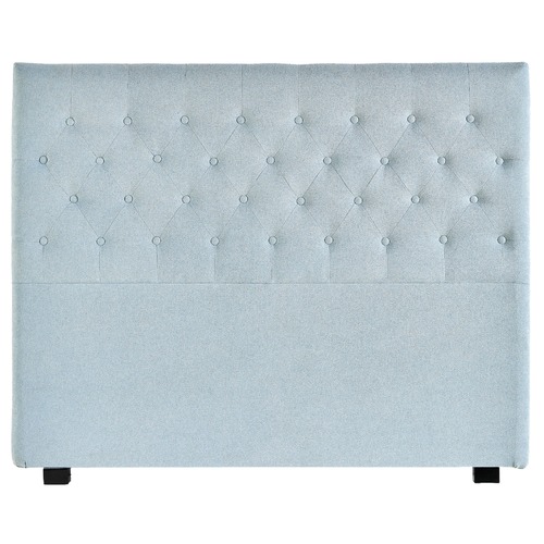 French Blue Paddington Upholstered Bedhead