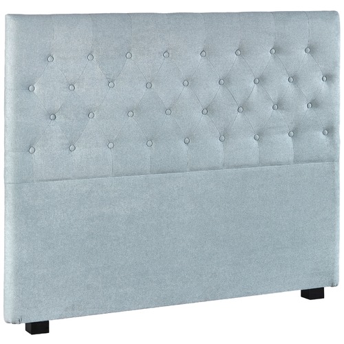French Blue Paddington Upholstered Bedhead