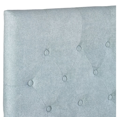 French Blue Paddington Upholstered Bedhead