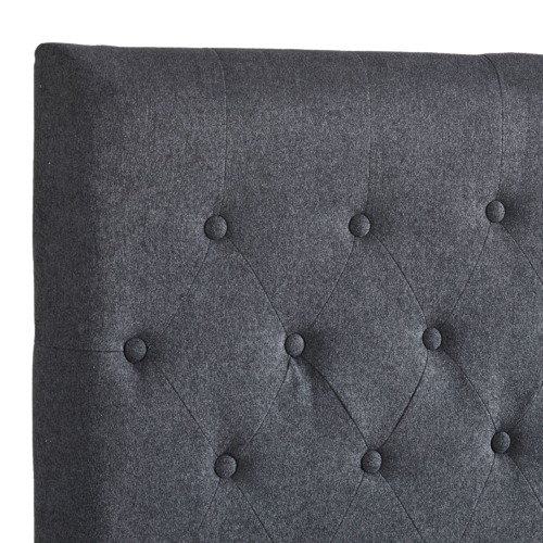 Charcoal Paddington Upholstered Bedhead