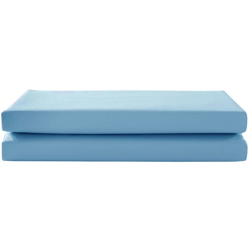 Duck Egg Blue 1200TC Egyptian Cotton Single Fitted Sheet