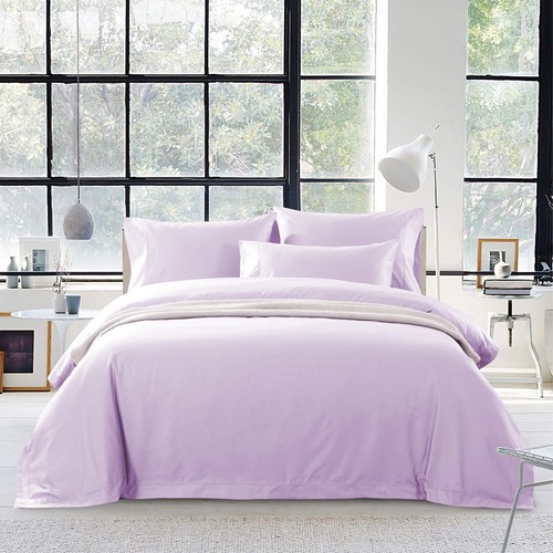 lilac quilt cover