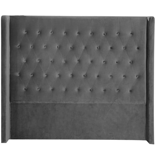 Stamford Winged Chesterfield Velvet King Bedhead