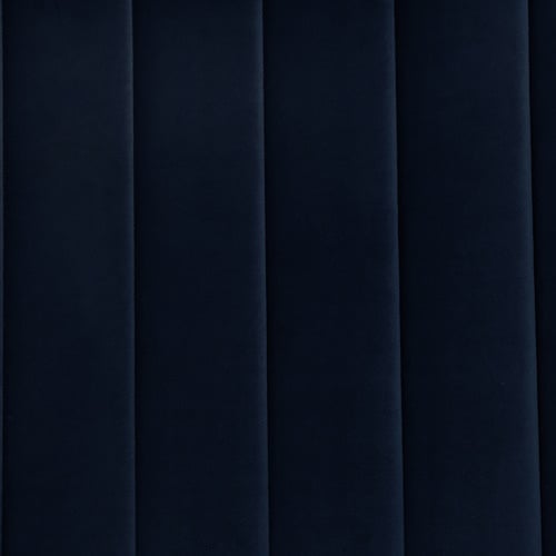 Navy Monaco Winged Velvet Bedhead