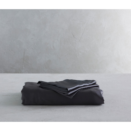 Dark Grey Hypnos Mulberry Silk Quilt Cover Set