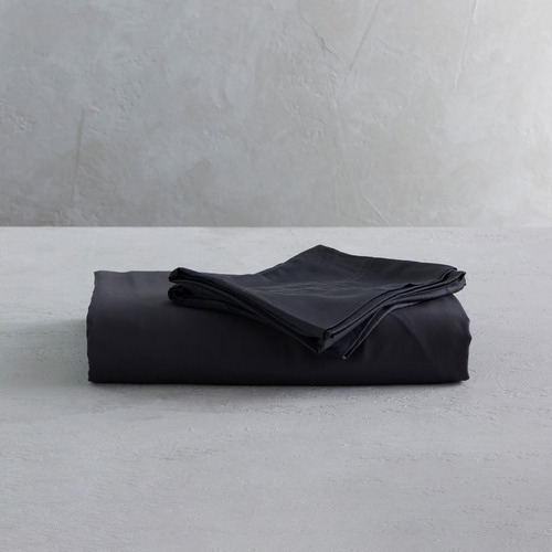 Charcoal Aetius Bamboo Quilt Cover Set
