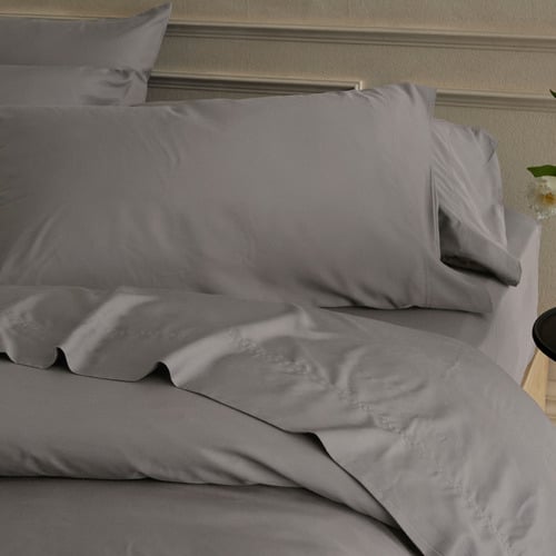 Taupe Aetius Bamboo Quilt Cover Set