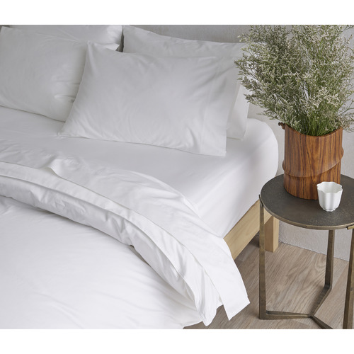White Cotton Quilt Cover Set