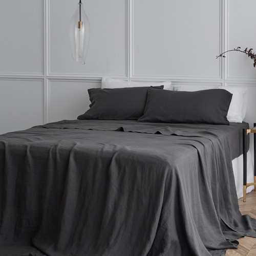 Triemes French Flax Linen Sheet Set
