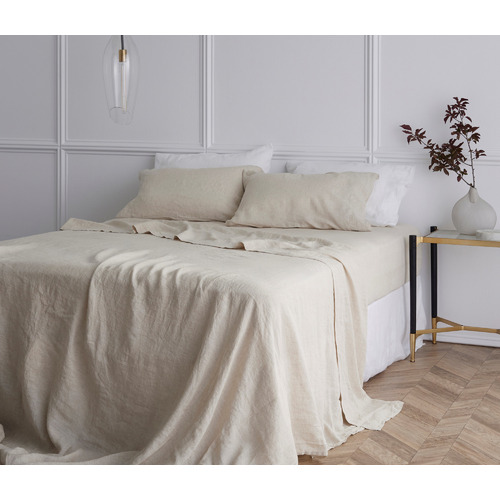 Triemes French Flax Linen Sheet Set