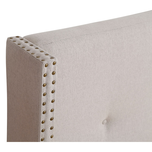 Belmond Linen-Blend Bedhead