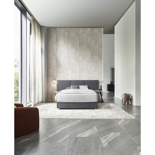 Tully Linen-Blend King Bedhead