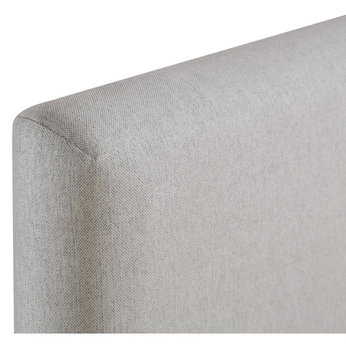 Tully Linen-Blend King Bedhead