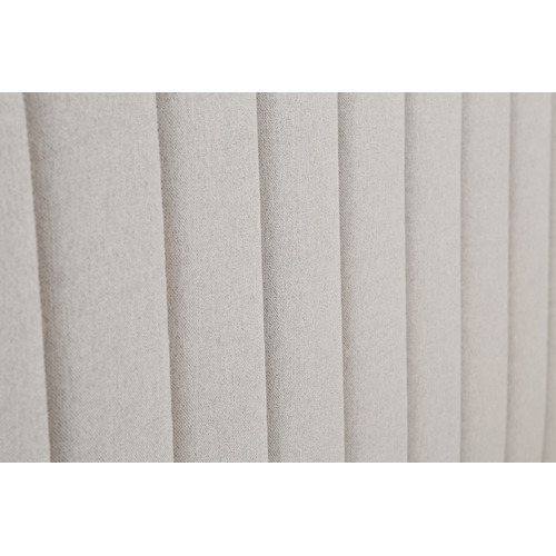 Channel Arch Linen-Blend Bedhead