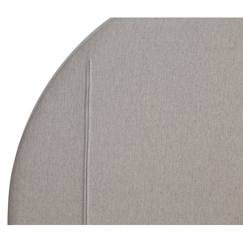 Channel Arch Linen-Blend Bedhead