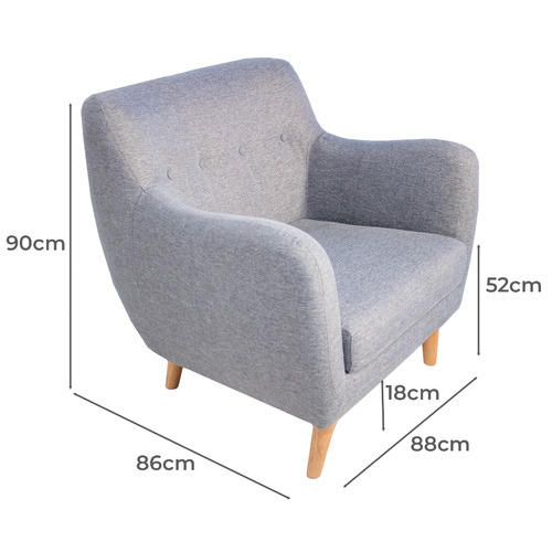 Malachi Upholstered Armchair