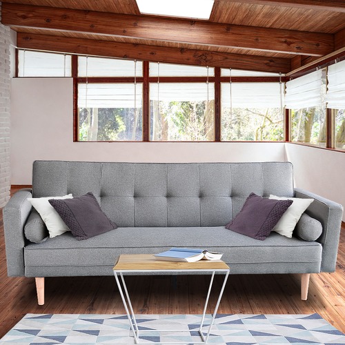 KHome Collection Hailey 3 Seater Sofa Bed