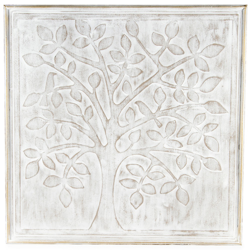 Highst Whitewash Tree Of Life Metal Wall Accent Reviews