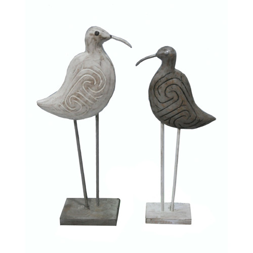 HighST. 2 Piece Bird on Stand Figurine & Reviews Temple & ster