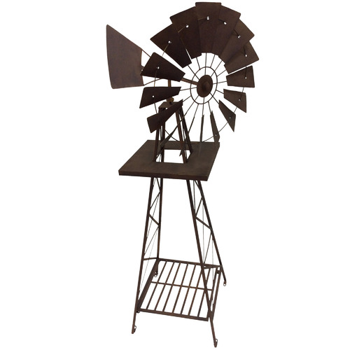 Rust Metal Windmill