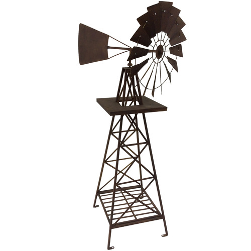 Rust Metal Windmill