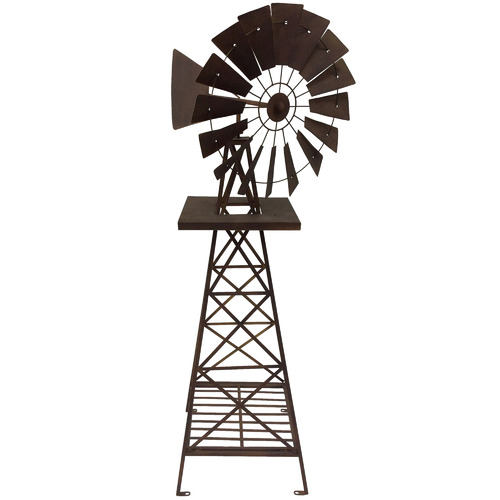 Rust Metal Windmill