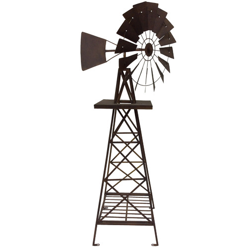 Rust Metal Windmill