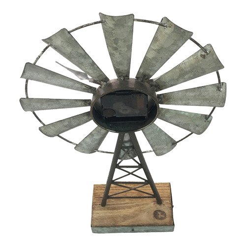 Windmill Table Clock