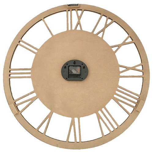 HighST. 60cm Carved Hamptons Wall Clock | Temple & Webster